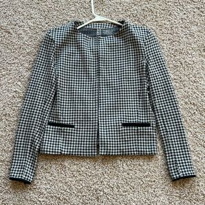 Majestic Filatures Cotton-Cashmere Blazer with small shoulder pads.